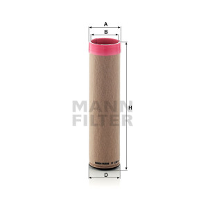 Фильтр воздушный MANN-FILTER CF 1140/2